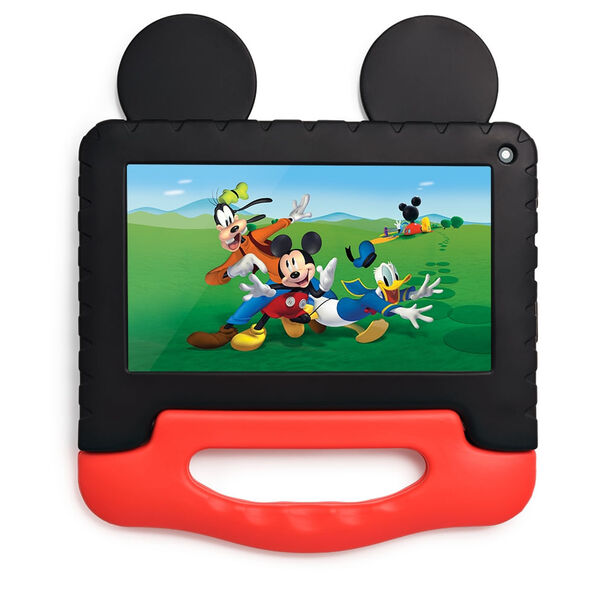 Tablet Mickey com Controle Parental 4GB RAM + 64GB +  7 pol + Case + Wi-fi + Android 13  + Quad Core Multi - NB413 NB413 image number null