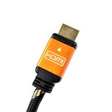 Cabo Hdmi Evus 1.8m V2.0 4k Ouro M M C-049 6.5mm