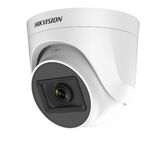 Câmera de Segurança Hikvision Dome Colorida 2K 5MP DS-2CE76H0T-ITPF 2.8mm - Branco