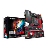 Placa Mãe AMD Gigabyte B450M DDR4 Gaming - Preto e Vermelho