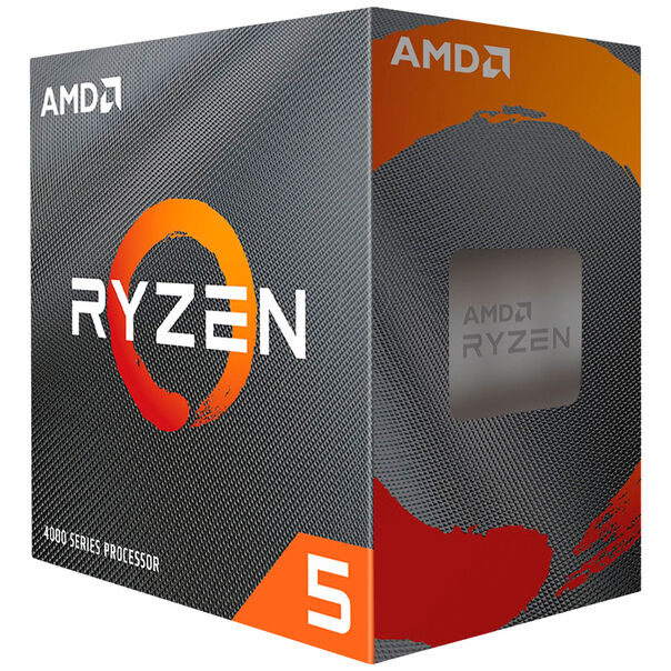 Processador AMD Ryzen 5 4500 11MB 3.6Ghz - 4.1Ghz - Prata image number null