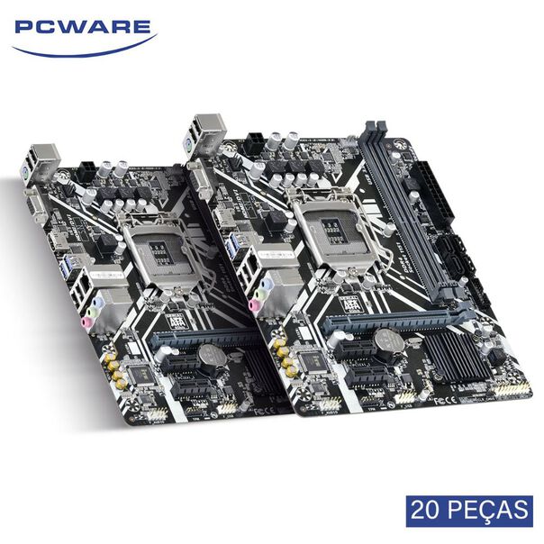PLACA-MAE Micro ATX Pcware INTEL IPMH310G - LGA 1151 - 8A e 9A Geracao VGA HDMI USB 3.0 image number null