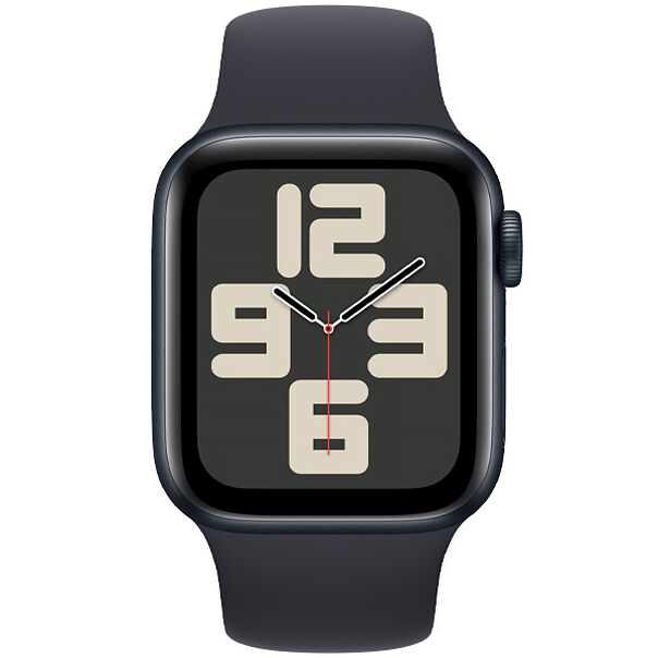 Apple Watch SE 2 (2023) 40 mm - M - L GPS - - Midnight Aluminium Sport image number null