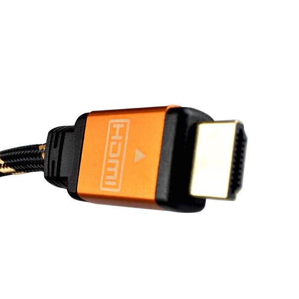 Cabo Hdmi Evus 1.8m V2.0 4k Ouro M M C-049 6.5mm image number null