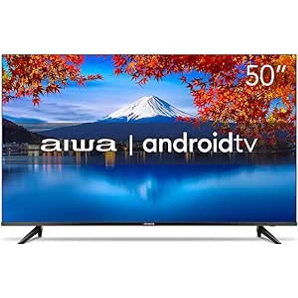 TV Smart 50 AIWA AWS-TV-50-BL-02-A 4K    HDR10 Andr Dolby Audio image number null