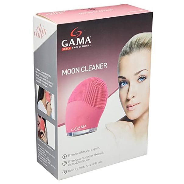 Massageador Facial Gama Moon Cleaner Rosa Bivolt image number null