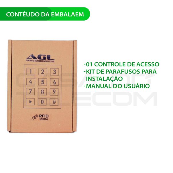 Controle de Acesso CA1000 Touch image number null