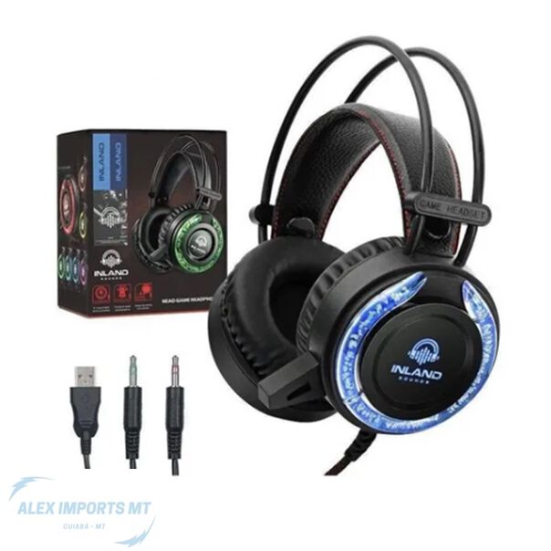 Fone De Ouvido Headset Gamer A5 Microfone Rgb image number null