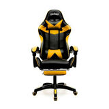 Cadeira Gamer PCTop Amarela PGY-003 - Amarelo com Preto