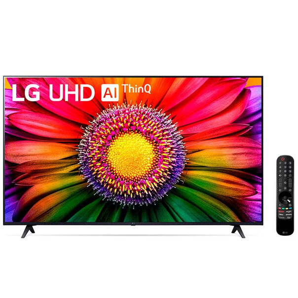 Smart TV 65 LG 4K UHD ThinQ AI 65UR8750PSA HDR. Bluetooth. Alexa. Google Assistente. Airplay 2. 3 HDMIs - Preto image number null