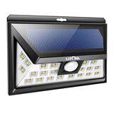 Luminária LED LITOM X001-F2K55X energia Solar c- acionamento por movimento