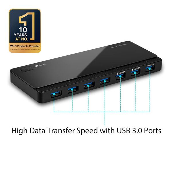 Hub Usb 7 Portas Tp-link Uh700 Usb 3.0 5gbps image number null