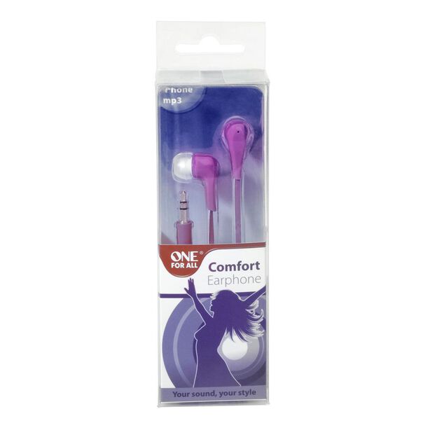 Fone de ouvido tipo earphone com cabo flat - Comfort image number null
