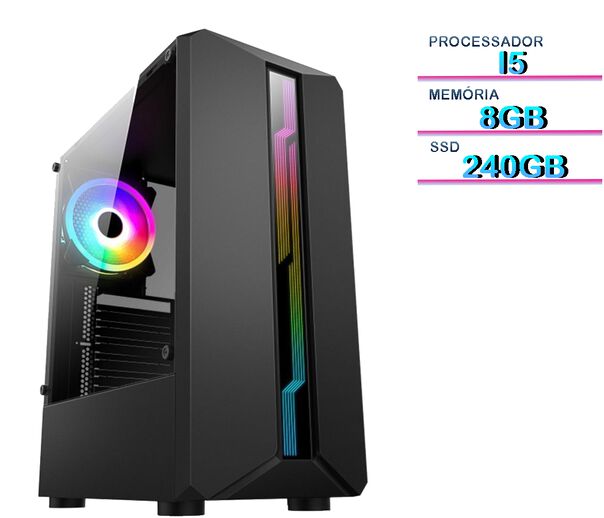Cpu Gamer Barato I5 8GB SSD 240GB image number null