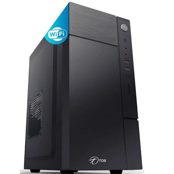 Computador Tob Intel Core I3 Com Wi-fi Ssd 240gb Memória 4gb Windows 10 Trial Desktop Pc Cpu image number null