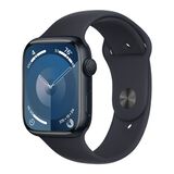 Apple Watch Series 9 Caixa Meia - Noite de Alumínio 45mm Pulseira Esportiva Meia - Noite M-G