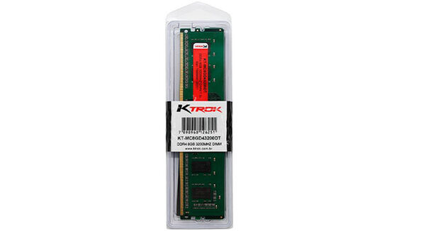 Memória Ktrok Gamer 8gb DDR4 3200Mhz Dimm KT-GM8GD4 image number null