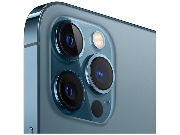 iPhone 12 Pro Max Apple 512GB Azul-Pacífico 6 7” Câm. Tripla 12MP iOS - 512GB - Azul pacífico image number null