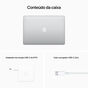 Notebook MacBook Pro 13.3 Apple - Prata - Bivolt