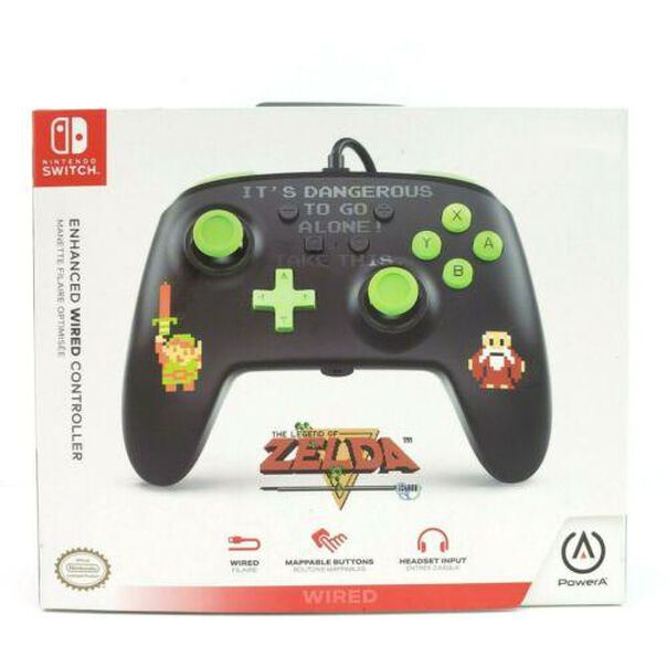 Controle Powera Wired (com Fio) - Retro Zelda - Switch image number null