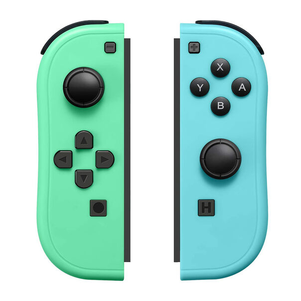 Controle Nintendo Switch Joy-con L + R Verde e Azul Wireless image number null