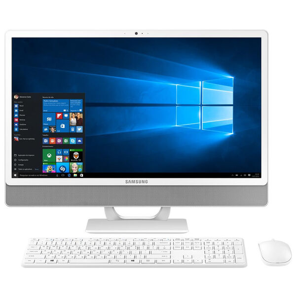 Computador Core i3-8145U 4GB 1TB Tela Full HD 23.8 Windows 10 All in One E3 Samsung - Branco - Bivolt image number null