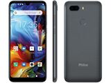 Smartphone Philco PCS02SG HIT MAX 128GB Space Grey - 4G 4GB RAM Tela 6” Câm. Dupla + Selfie 8MP  - 128GB - Cinza