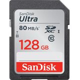 Cartão SDXC 128Gb SanDisk Ultra 80mb-s UHS-I Classe 10