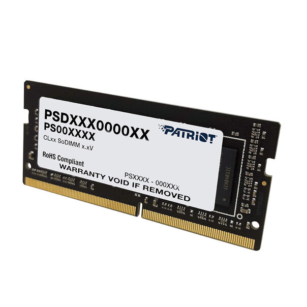 Memória p-Notebook Patriot Signature 16GB 3200MHz DDR4 CL22 PSD416G320081S - Preto image number null