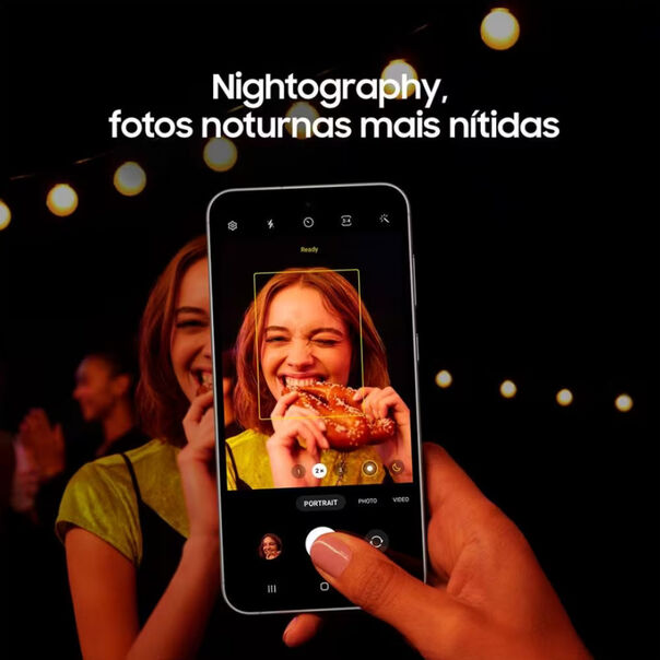 Smartphone Samsung Galaxy S23 FE 5G 128GB 8GB RAM Câmera Tripla Traseira Selfie de 10MP Tela 6.4 Exynos 2200 - Grafite image number null