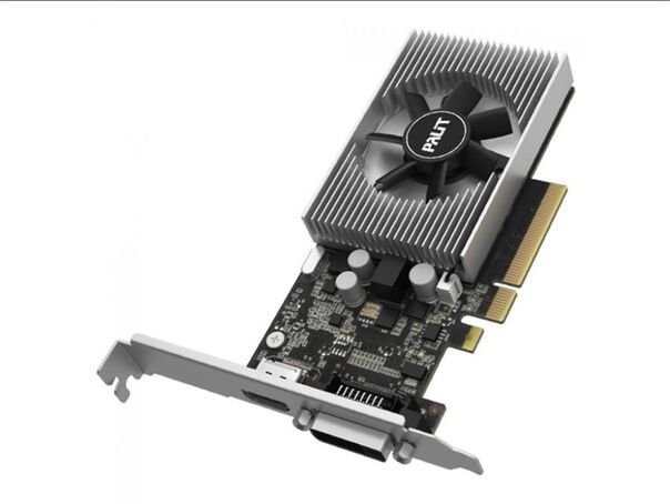 Placa de Video Palit Geforce GT1030 2GB DDR4 64BITS DVI HDMI - NEC103000646-1082F image number null