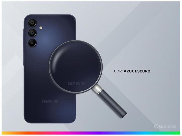 Smartphone Samsung Galaxy A15 6 5” 256gb Azul Escuro 5g 8gb Ram Câm. Tripla 50mp + Selfie 13mp 5000mah Dual Chip image number null