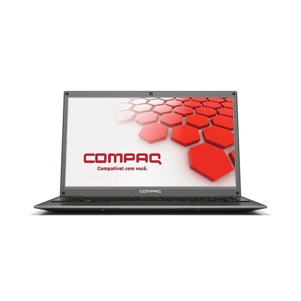 Notebook Compaq Presario 424 INTEL Pentium N3700 Linux 4GB 1TB 14” - Cinza image number null