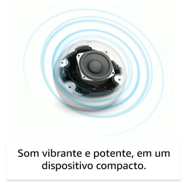 Echo Dot 5ª geração com Relógio | Smart speaker com Alexa image number null