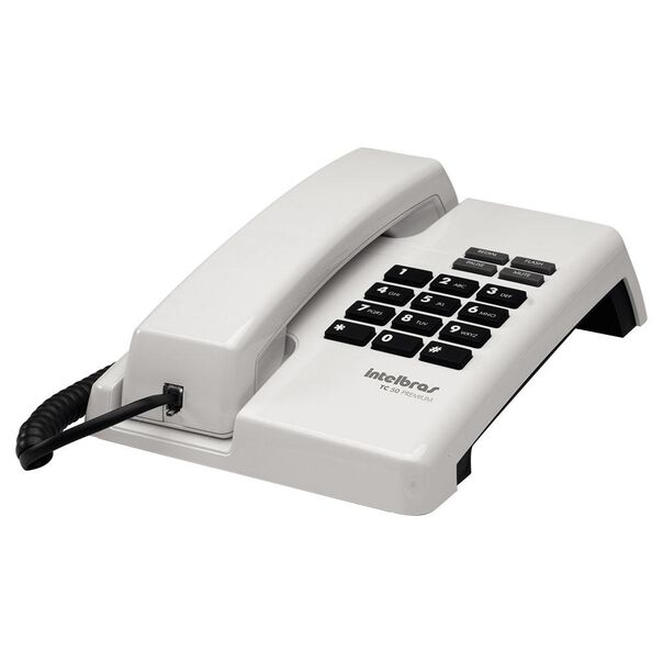 Telefone Intelbras TC50 Premium Branco image number null