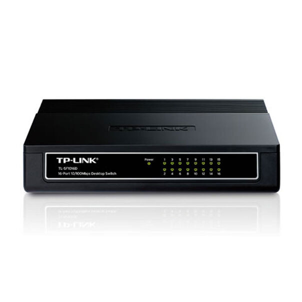 Switch Tp-link 16 Portas 10-100mbps Tl-sf1016d - Preto image number null