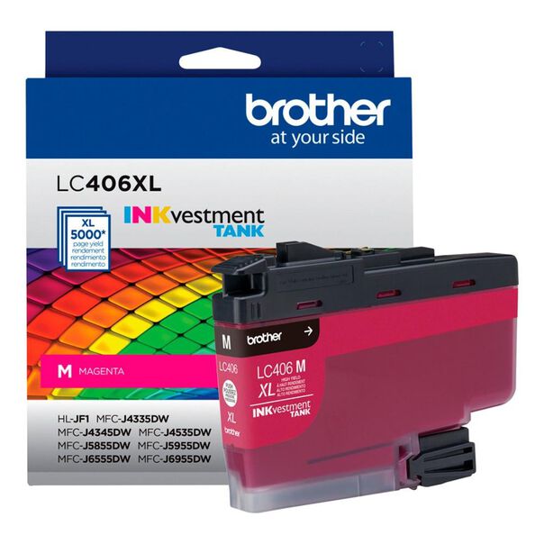 Cartucho de Tinta Brother Magenta 5K LC406XLMS image number null