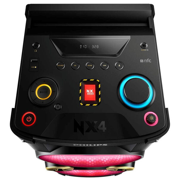 Mini System NTX400X-78 com MP3. Bluetooth. Entrada USB e Ripping 900W Philips - Preto - Bivolt image number null