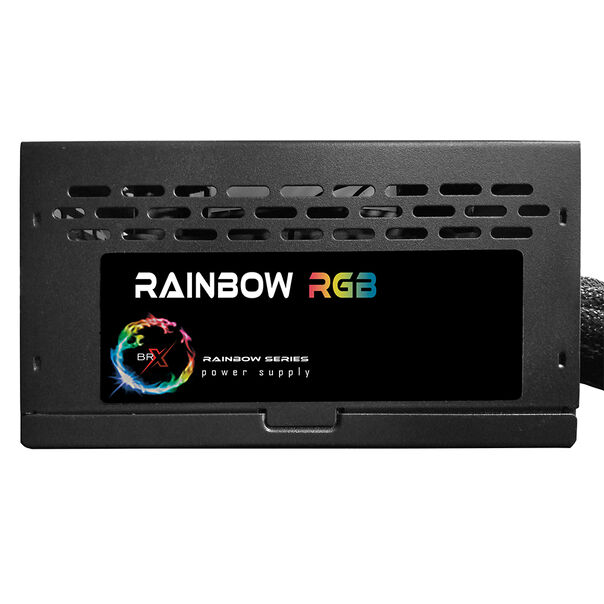 Fonte BRX Rainbow ATX 400W 80 Plus Automática PFC image number null
