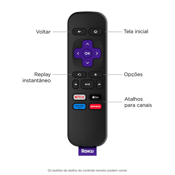 Roku Express | Dispositivo de Streaming para TV HD - Full HD image number null