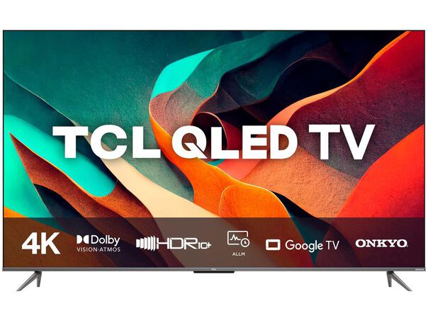 Smart TV 50” 4K QLED TCL 50C635 Wi-Fi Bluetooth Google Assistente 3 HDMI 2 USB - 50” image number null