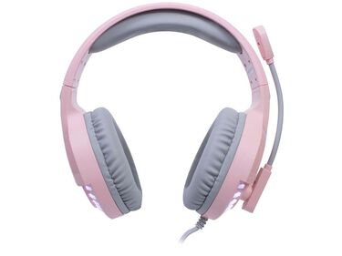 Headset Gamer OEX Game PC 7.1 Canais USB HS414 Pink Fox image number null