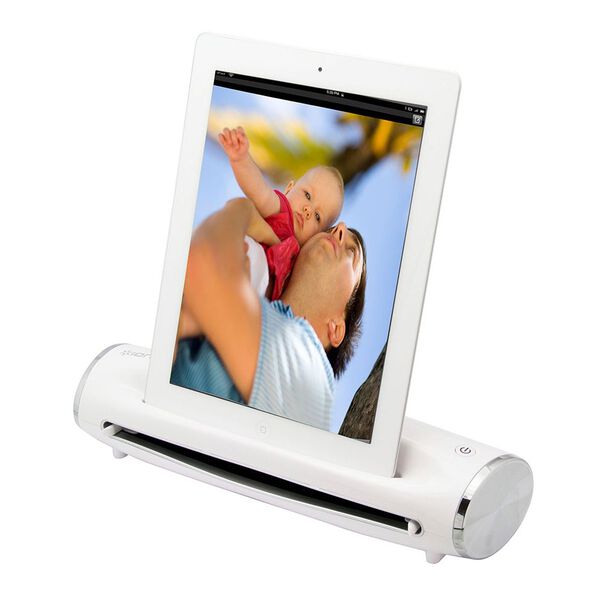 Scanner portátil para digitalização de fotos e documentos diretamente para o iPad image number null