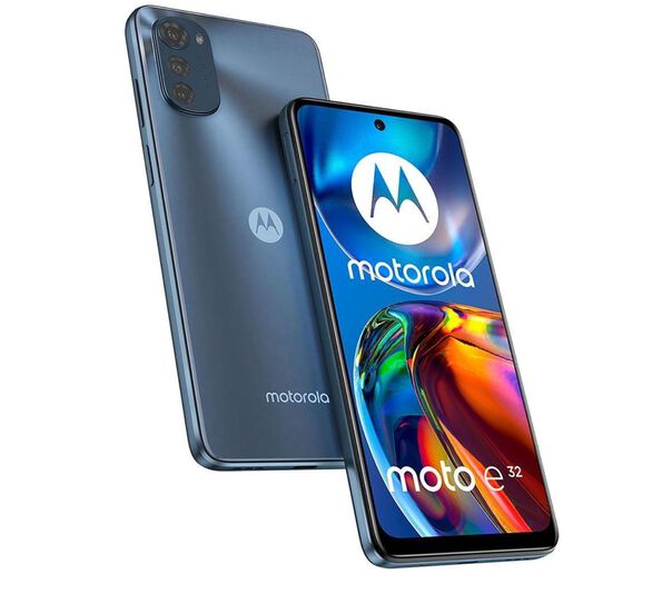 Smartphone Motorola E32 64GB 4GB RAM 4G Câmera Tripla + Selfie 8MP Tela 6.5" Grafite image number null