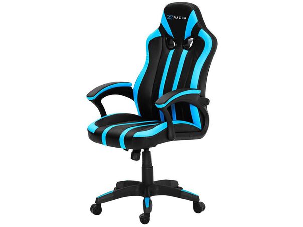 Cadeira Gamer XT Racer Reclinável Preta e Azul Force Series XTF110 - Preto e Azul image number null