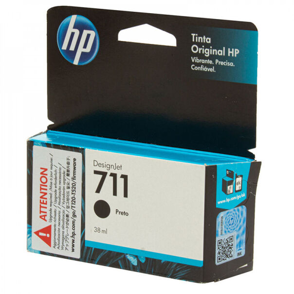 Cartucho Hp Plotter 711 Cz129a - Preto image number null