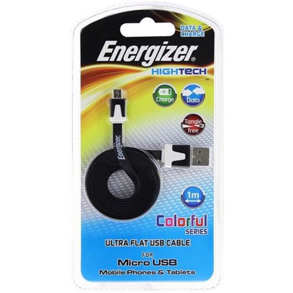 Cabo Extensor Energizer Micro USB Smartphone e Tablet 1m image number null