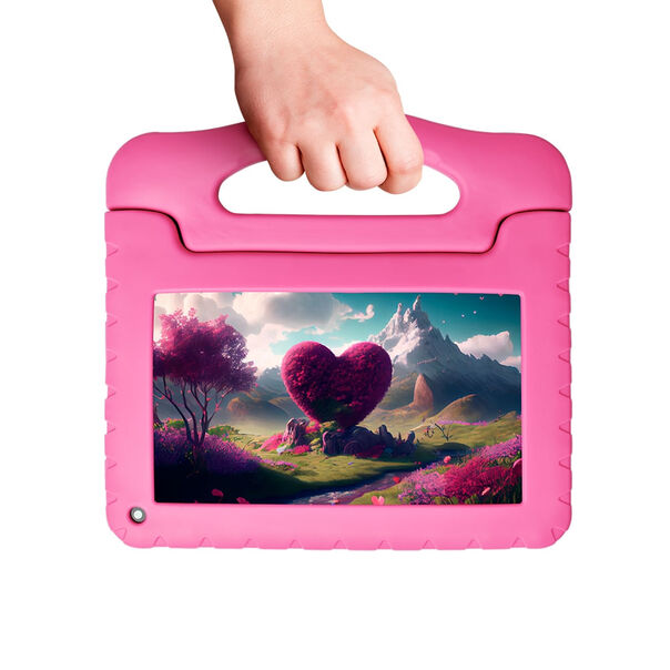 Tablet Kid Pad Rosa 4GB RAM + 64GB + Tela 7 pol + Wi-fi + Android 13 Quad Core Multi - NB411 NB411 image number null