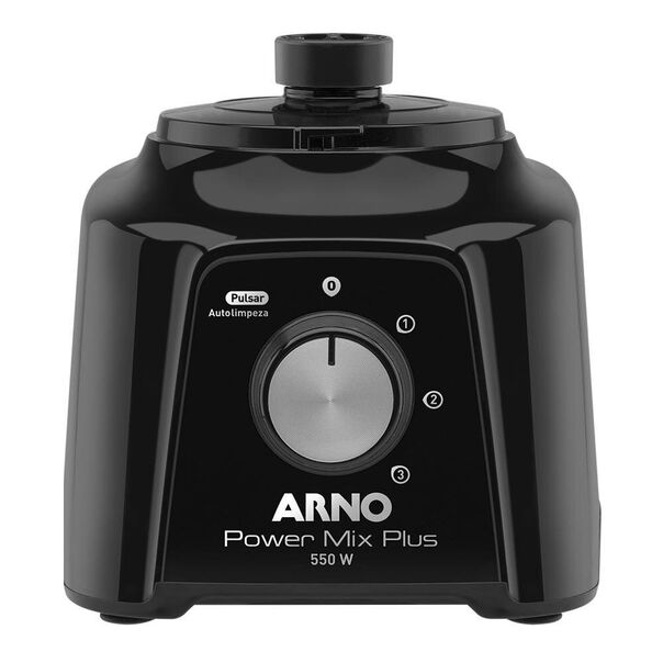 Liquidificador Power Mix Plus LQ20 550W com 3 Velocidades Arno - Preto - 110V image number null