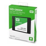 SSD WD Green 480GB 2.5 SATA III 545MB-s WDS480G3G0A - Preto